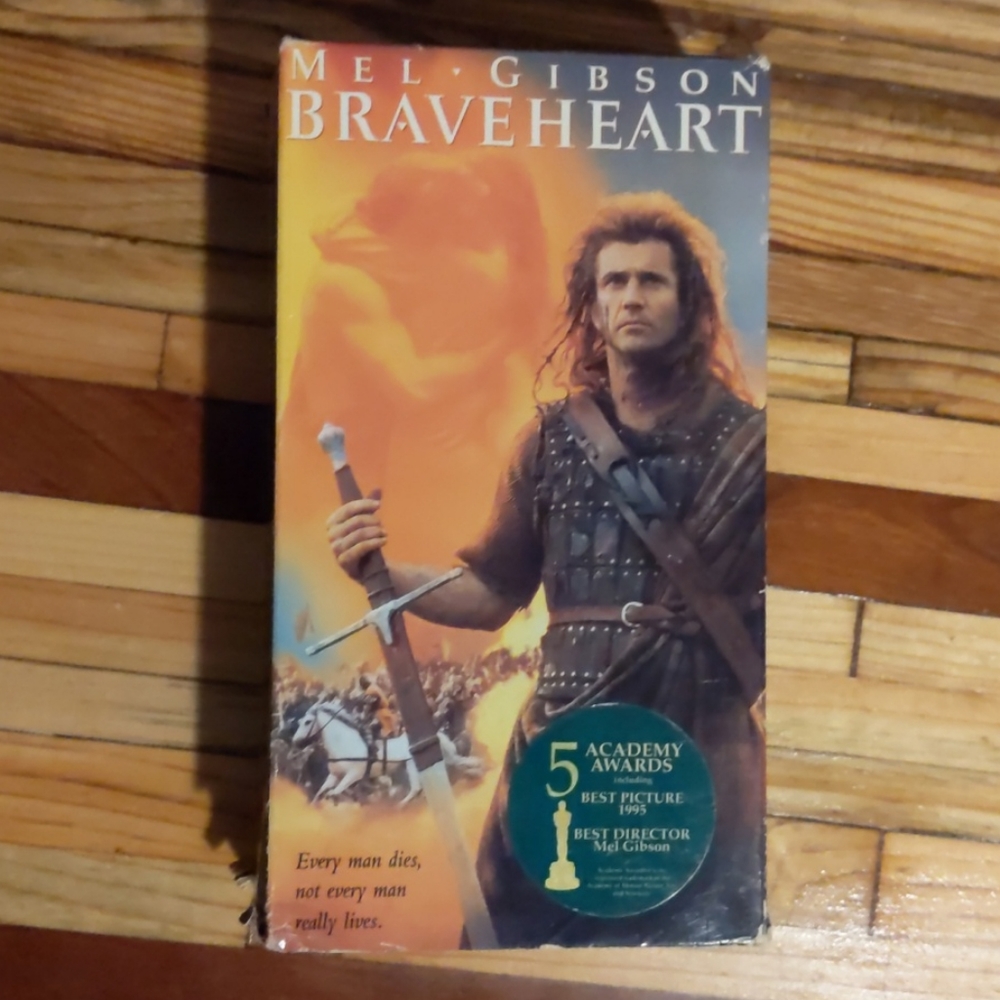 Braveheart VHS 1995 Best Picture